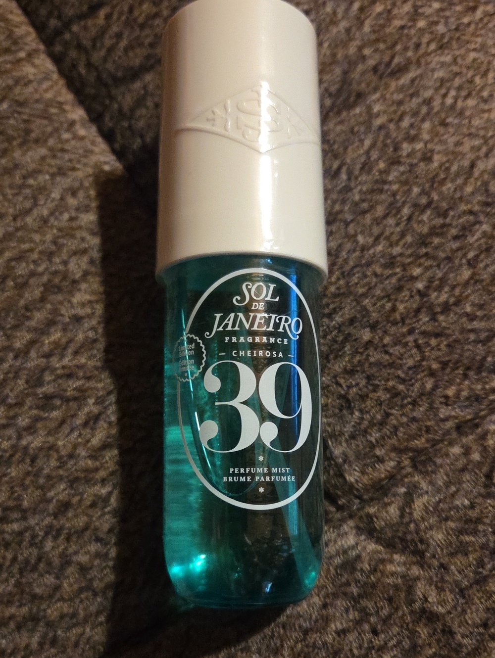 Sol de Janeiro Cheirosa '39 Perfume Mist - Teal and White Bottle 3oz.